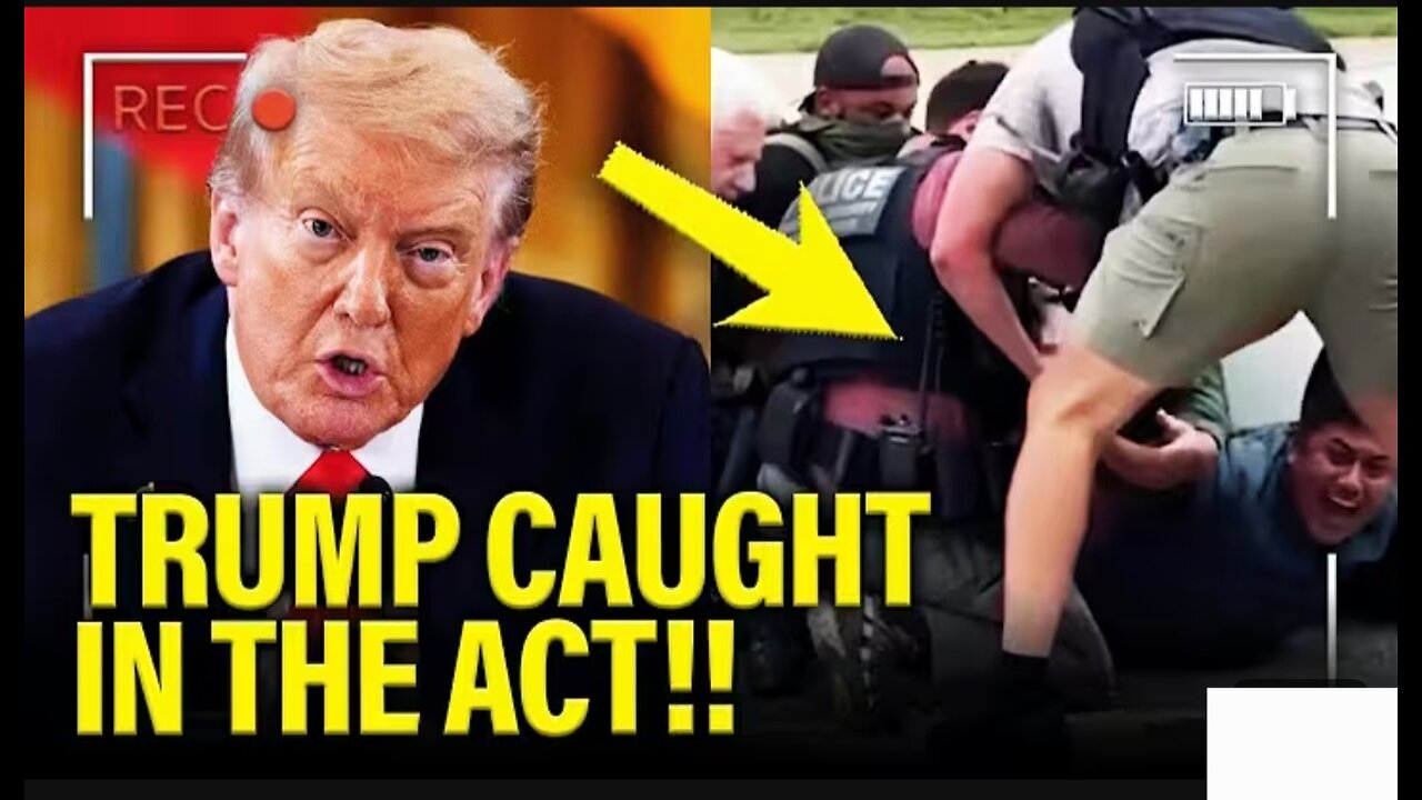 🚨Trump CAUGHT ON CAMERA as UNTHINKABLE is UNLEASHED