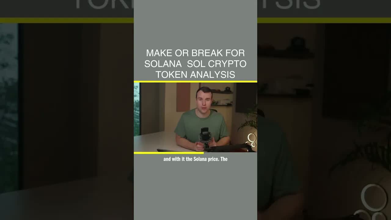 Make Or Break For Solana 💀 SOL Crypto Token Analysis