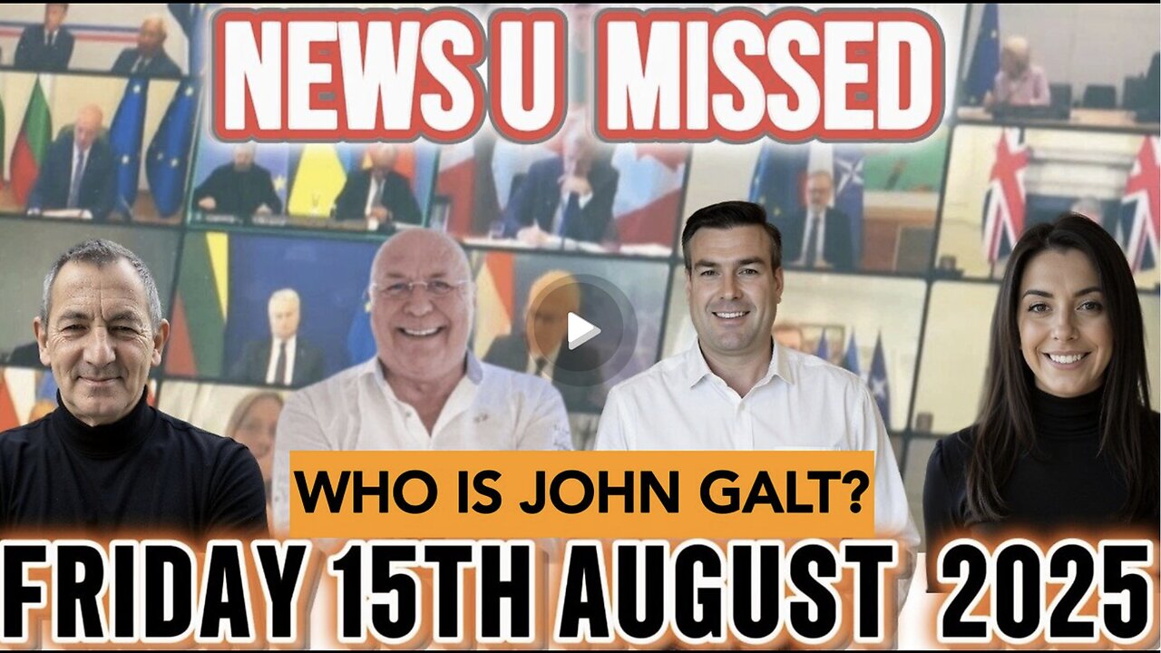CHARLIE WARD DAILY NEWS WITH CHARLIE WARD & WARREN THORNTON FRIDAY 15TH AUGUST 2025