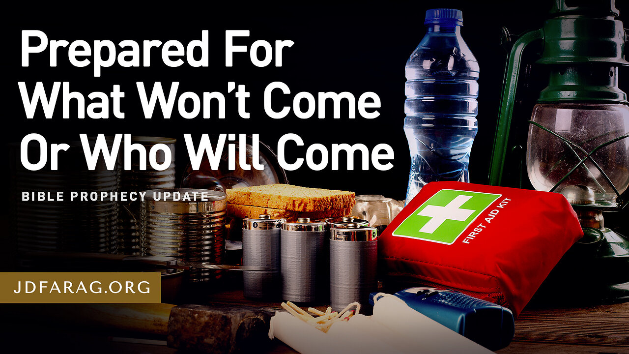 JD Farag "Prepared For What Wont Come Or Who Will Come" Bible Prophecy Update Dutch Subtitle 10-8-25