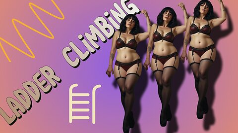 Hot Mature Woman and Ladder