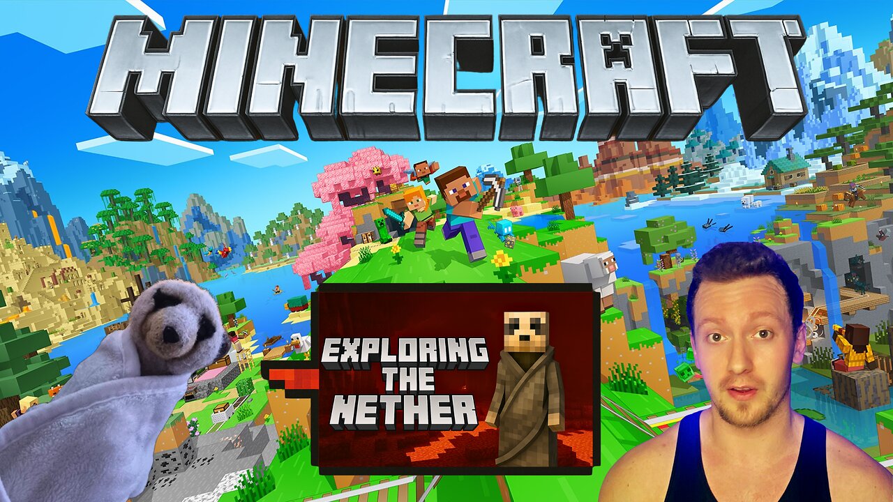 🔴 Minecraft - Exploring the Nether - DAY 3