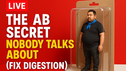 LIVE: The Ab Secret Nobody Talks About (FIX DIGESTION)