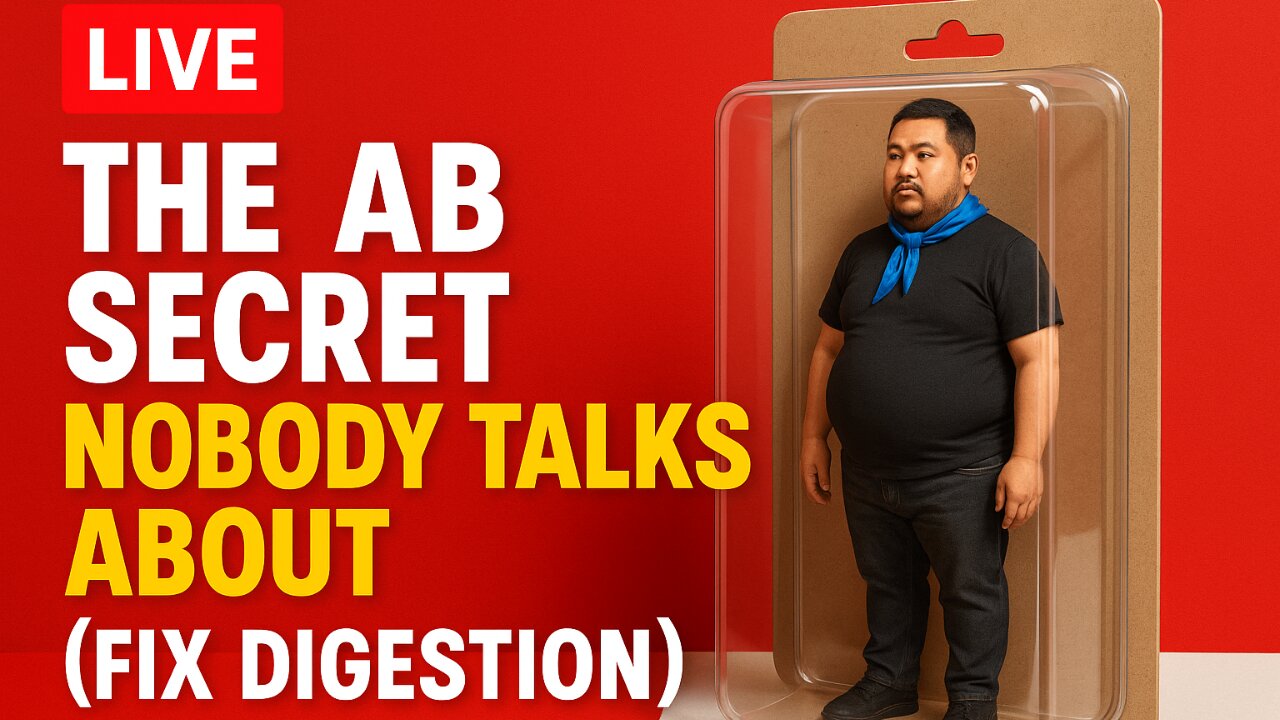 LIVE: The Ab Secret Nobody Talks About (FIX DIGESTION)