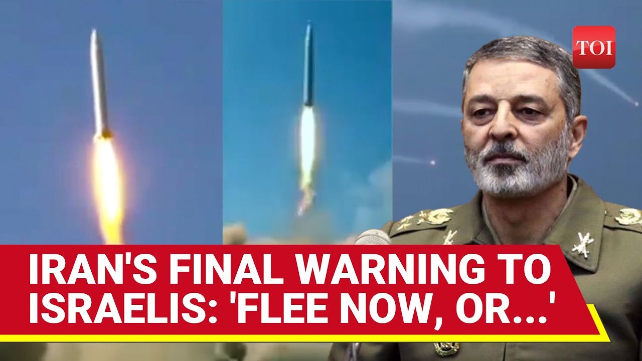 APOCALYPSE Warning: Iran's 10th Missile Attack & Army Chief's Israel Ultimatum