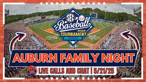 LIVE | SEC Baseball Bonanza in Hoover | Auburn Family Night
