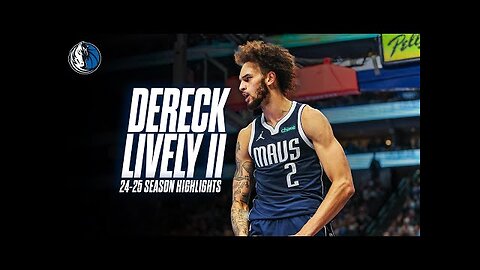 Dereck Lively II 2024-25 Full Season Highlights