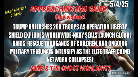 SITUATION UPDATE - TRUMP UNLEASHES 20K TROOPS AS OPERATION LIBERTY SHIELD EXPLODES WORLDWIDE-NAVY SEALS LAUNCH GLOBAL RAIDS, OTHER NEWS...