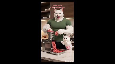 Father Cat Neglecance Cost life of Kitten. #aicat #funnycats #catvideoa #kittens #funny #aiart