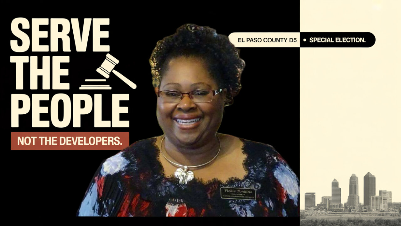 Vickie Tonkins Interview: El Paso County D5 Special Election “Serve the People, Not the Developers”