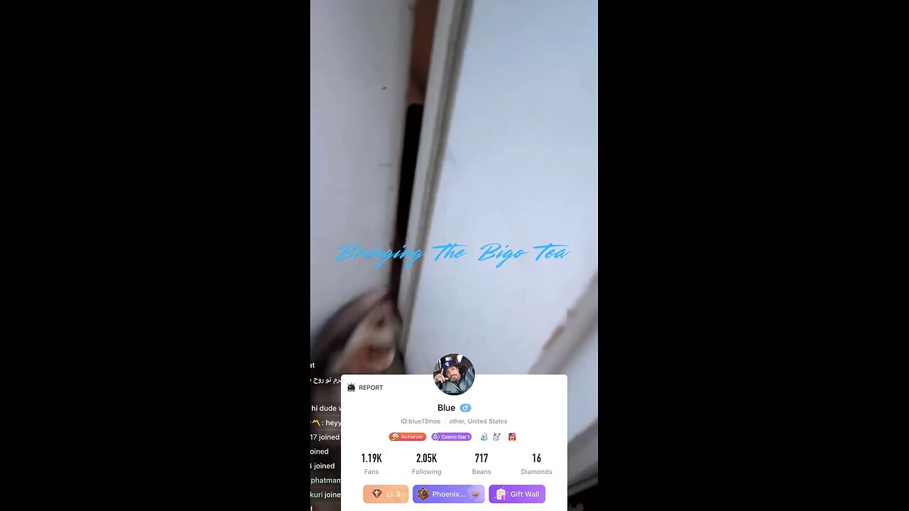 I thought this was a possum that he had for a pet but it’s a ferret.