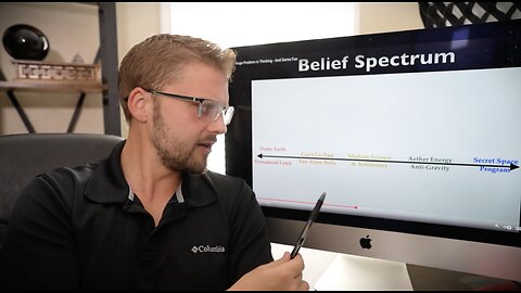Space Conspiracy Belief Spectrum: Flat Earth -> NASA Lies -> AntiGravity -> Secret Space Program
