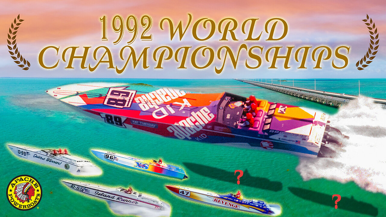 Apache 45' Kid Apache - 1992 Budweiser Key West World Championships (Race Clip)
