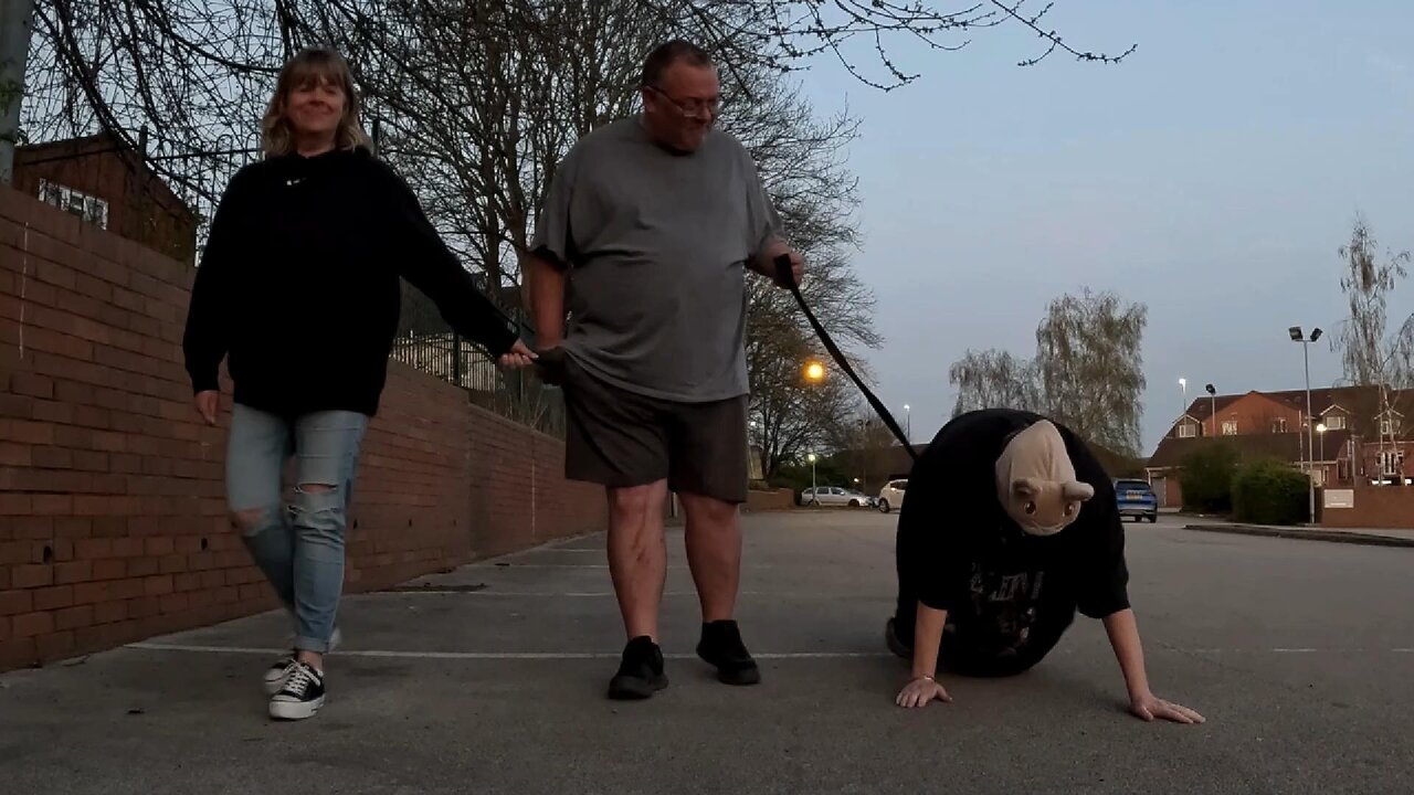 Took My Rabbit For A Walk