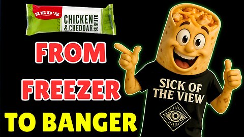 We Tried Red’s Grilled Chicken & Cheddar Burrito… and We Loved It?! 🌯🔥