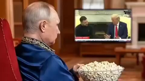 Putin LAUGHS at Zelensky