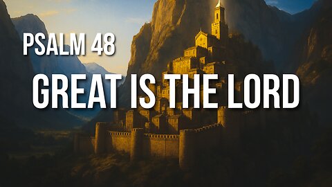 Psalm 48 – The Glory of God and the Beauty of His City