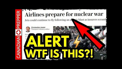 ⚡ALERT_ GLOBAL AIRLINES PREPARE FOR A _NUCLEAR EVENT_, RUSSIA ENTERS NATO AIRSPACE