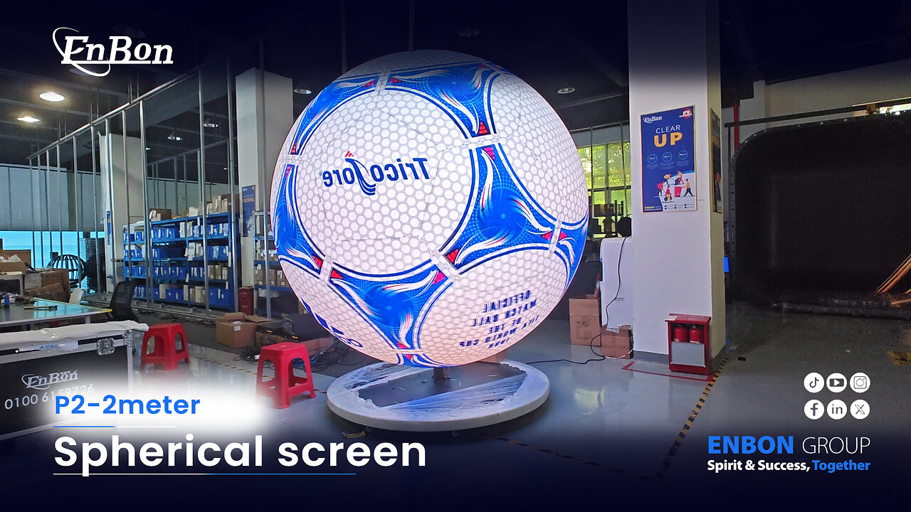 Spherical LED Display Screen Defines the New Standard of Future Display!