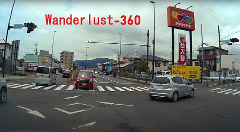 Driving in Shizuoka, Japan.