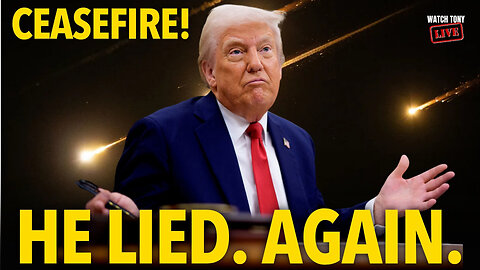 Trump Declared Peace—While the Bombs Were Still Falling | The Tony Michaels Podcast #932