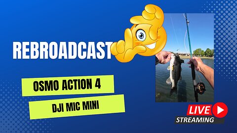 Pond Fly Fishing for Bass - Damsel Fly - Rebroadcast #mobile #fishing #livestream