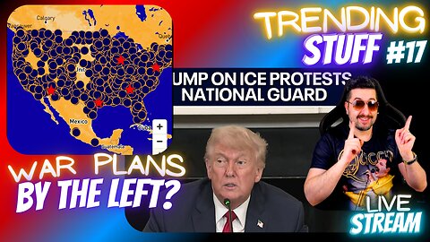 Trump Answers Questions About Protests / Left Plans Massive Disruptions June 14th? TS17