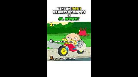 Ranking Top 3 Mejores #padredefamilia #padredefamiliaespañol #familyguy #familyguyclips