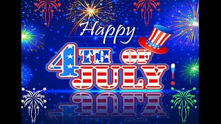 Happy 4th Of July - From Happy Birthday 3D - Star Spangled Banner - Video Card