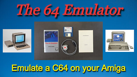 The 64 Emulator for the Commodore Amiga computer