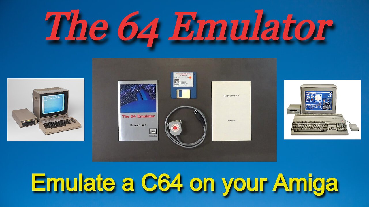 The 64 Emulator for the Commodore Amiga computer