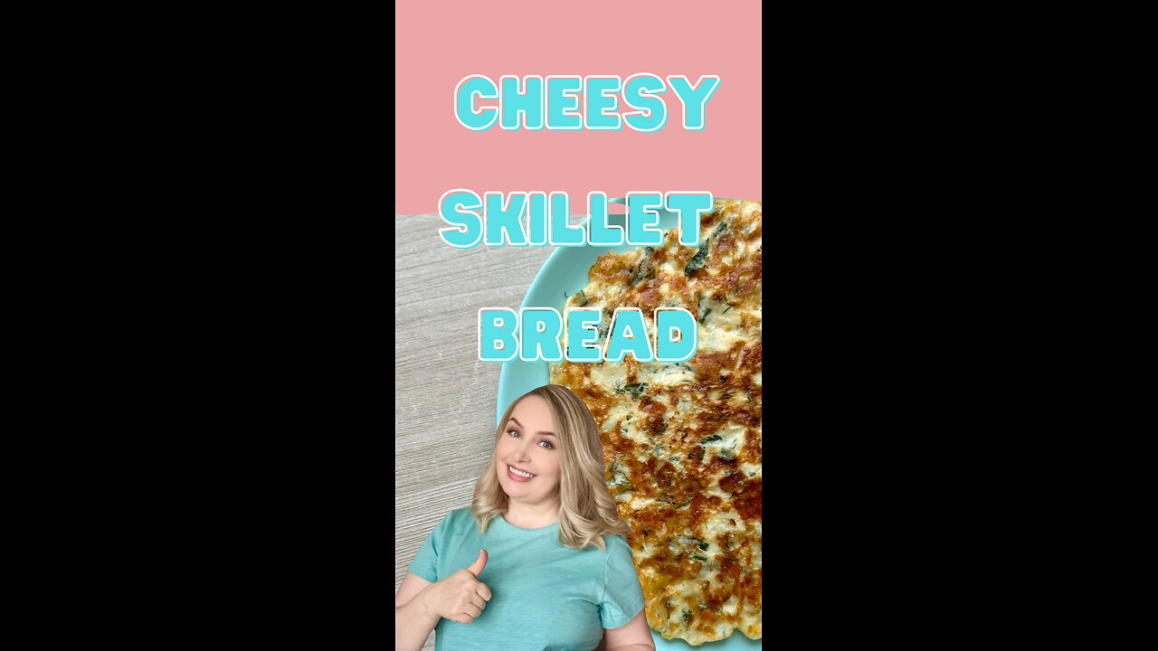 6-Minute Cheesy Skillet Bread | Lazy Khachapuri Recipe | Easy Cheesy Comfort Food