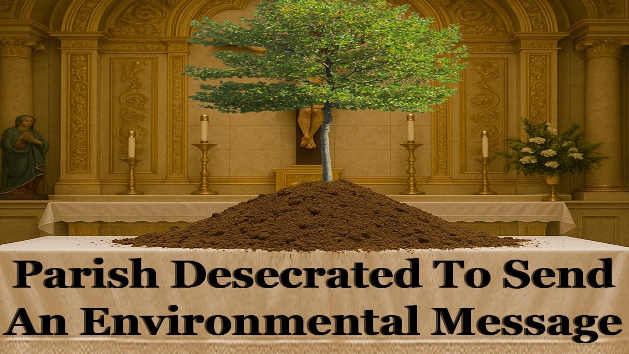 Parish Desecrated To Send An Environmental Message