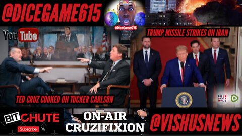 Ted Cruz Cooked On Tucker Carlson / Trump's Missile Strikes On Iran... #VishusTv 📺
