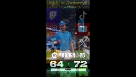 DET 72 vs PHI 64 #AllMadden #Madden25 #NFLmadden #madden
