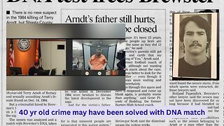 DNA freed one man 30 yrs ago and led to another just being arrested for a Cali crime