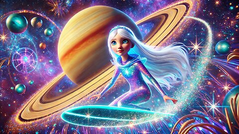 THE GIRL WHO SURFED SATURN’S RINGS | MAGICAL KIDS STORY ABOUT SPACE