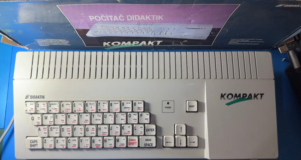 Unveiling the Didaktik Kompakt Czechoslovakia’s Retro Computing Powerhouse! ZX Spectrum Rival