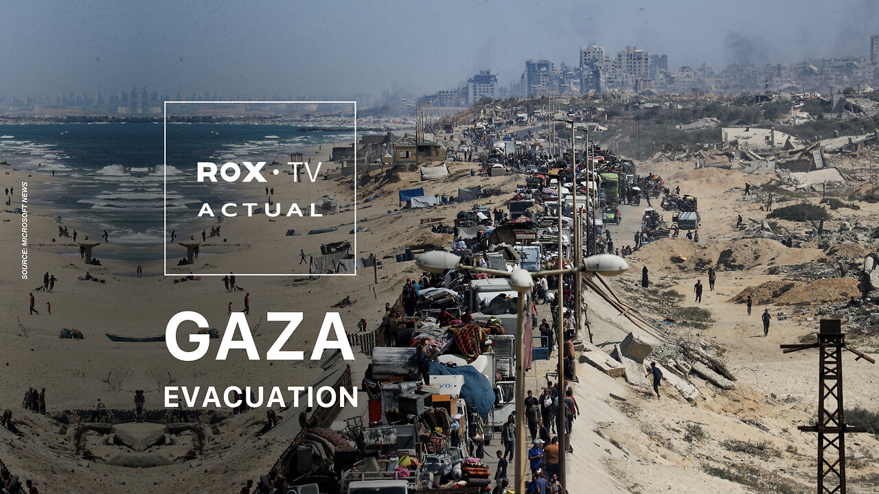 ROX• TV | Mass displacement in Gaza “people have nowhere to go”
