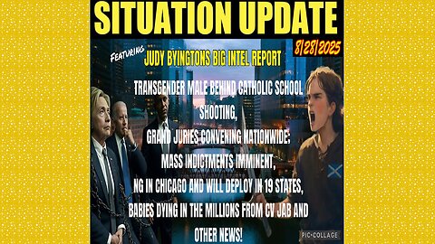 SITUATION UPDATE 8/28/25 - Judy Byingtons Big Intel Report, Babies Dying In The Millions From CV Jab