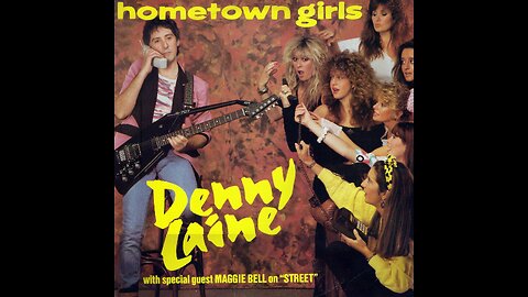 Denny Laine - Hometown Girls (UK) 1985 LP