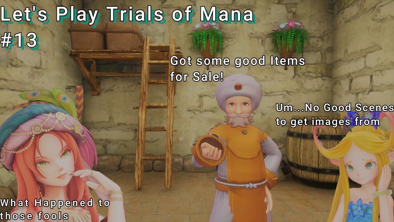 Let's Play! Trials of Mana Part 13! Heading off to Werewolf Central!