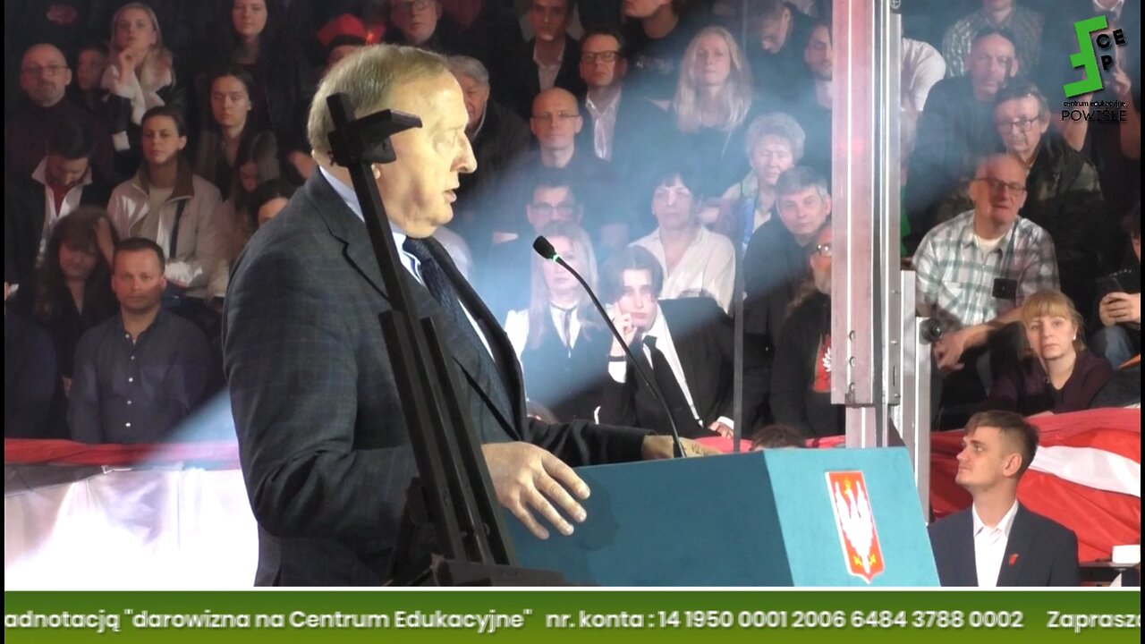 Stanisław MICHALKIEWICZ: Grzegorz BRAUN najlepszy na Prezydenta Polski! Konwencja 12.4.2025 Kraków