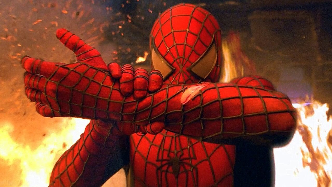 Spiderman ( Tobey Maguire ) - BUILDING FIGHT【RE-SOUND🔊】