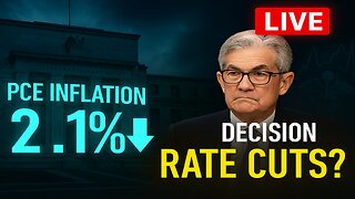 LIVE: PCE Inflation Falls to 2.1% 🔥 Will the Fed Finally Cut Rates?