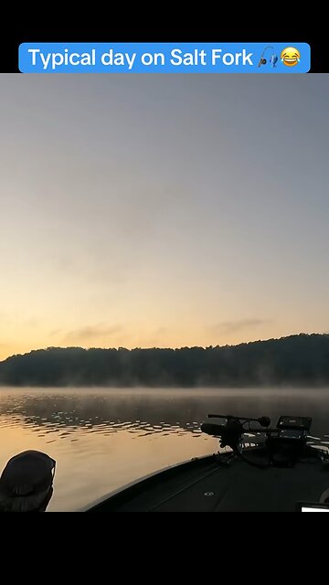 Typical Day on Salt Fork Lake, OH (short)