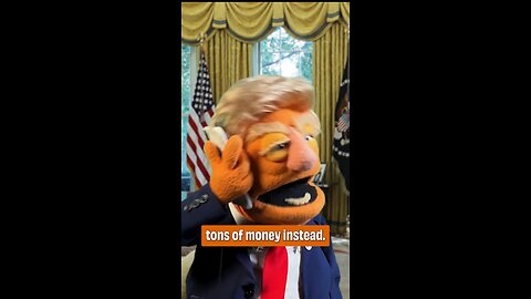 Donald pupet regime 😂