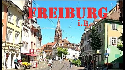 Walking in FREIBURG i.B., Germany.