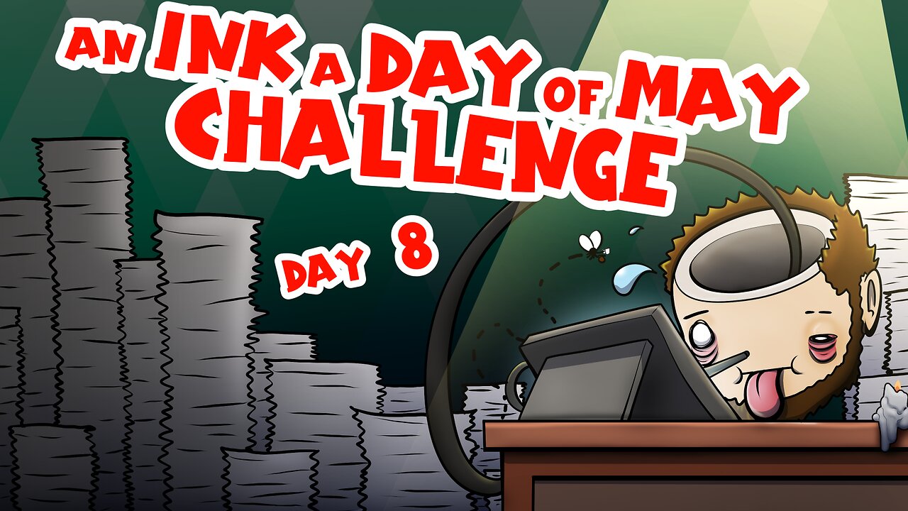 [ART STREAM] INK A DAY OF MAY CHALLENGE | Day 8