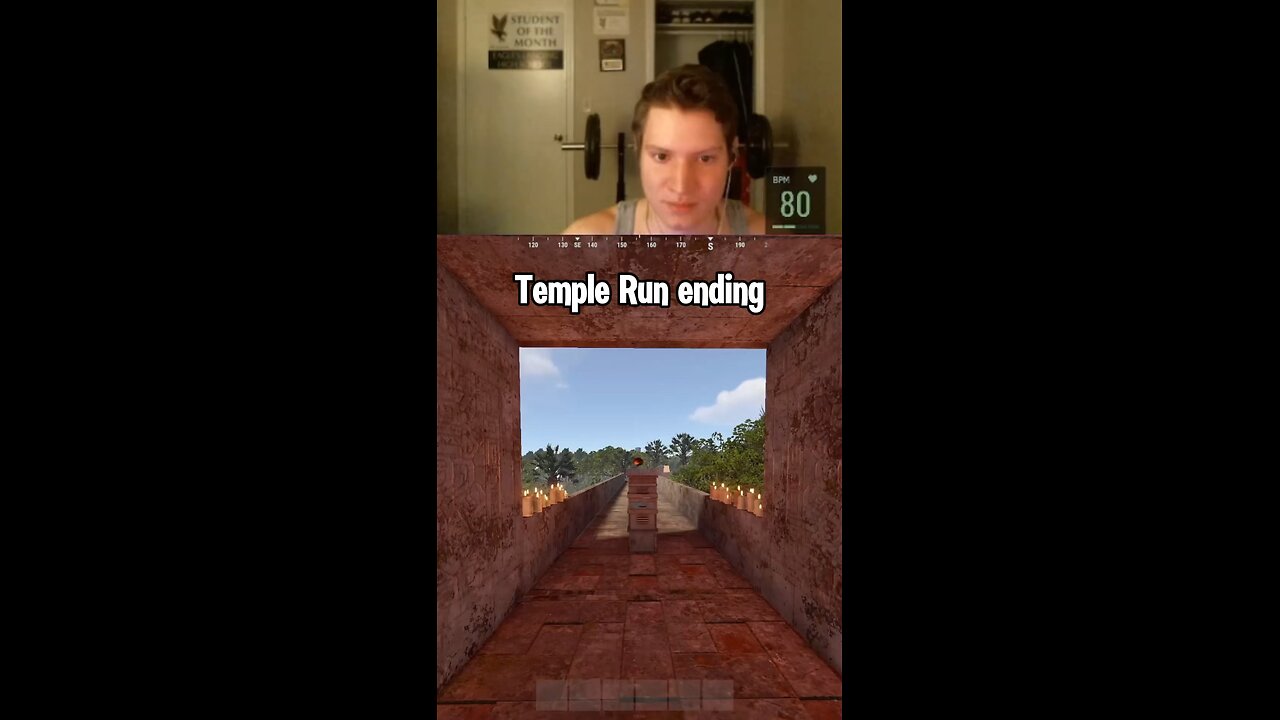 Temple run ending